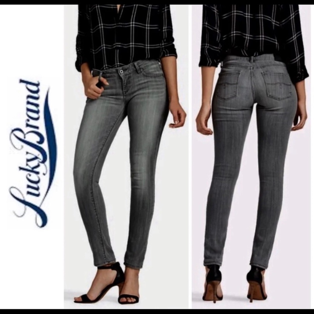 NWT-Lucky Brand “Lolita” Skinny Gray Jeans-6/28